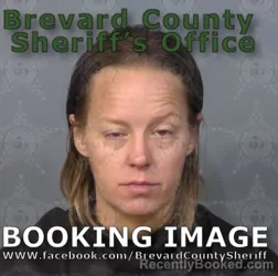 Mugshot of TONYA SUZANNE TAYLOR booked in Brevard County, Florida on June 14, 2026