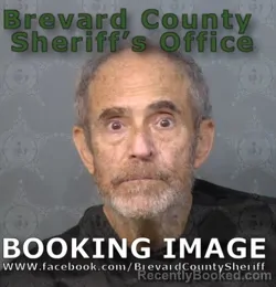 Booking photo from Brevard County, Florida
