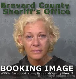 Booking photo from Brevard County, Florida