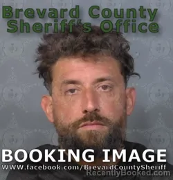 Mugshot of DAVID ANTHONY TORRES booked in Brevard County, Florida on June 14, 2026