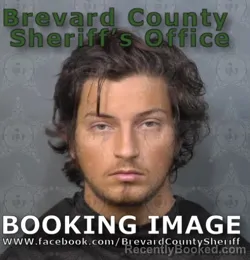 Mugshot of ANDRES EDUARDO MARRERO booked in Brevard County, Florida on June 14, 2026