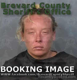 Mugshot of Kayla Kathleen Wiegele booked in Brevard County, Florida on June 15, 2026