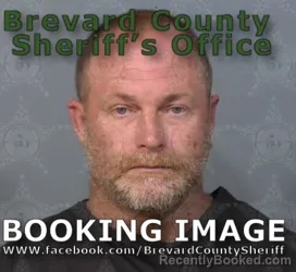Mugshot of DAMION JOHN ROHRBACK booked in Brevard County, Florida on June 15, 2026