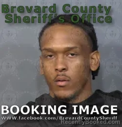 Mugshot of JAHIEM LANON THOMAS booked in Brevard County, Florida on June 15, 2026