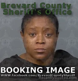 Mugshot of Melody Marcia Thompson booked in Brevard County, Florida on June 15, 2026