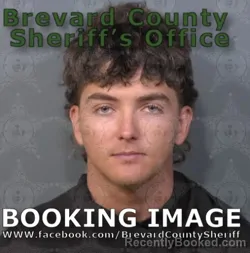 Mugshot of Daulton Leland Gudger booked in Brevard County, Florida on June 16, 2026