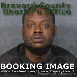 Mugshot of Tyrone Rogers booked in Brevard County, Florida on June 16, 2026