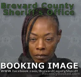 Mugshot of ALEXA AUTTIANNA LOVETT booked in Brevard County, Florida on June 16, 2026