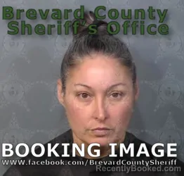 Mugshot of MICHELLE MARIE ARBUZ booked in Brevard County, Florida on June 16, 2026