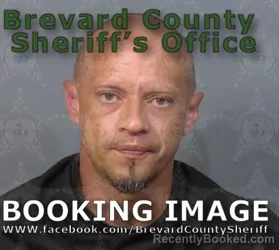 Mugshot of Michael RUSSELL Adams booked in Brevard County, Florida on June 17, 2026