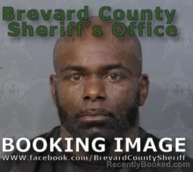 Mugshot of Dwayne Antwan Mitchell booked in Brevard County, Florida on June 17, 2026