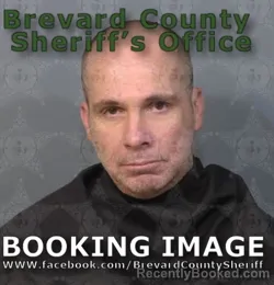 Mugshot of BRIAN JAYSON VASBINDER booked in Brevard County, Florida on June 17, 2026