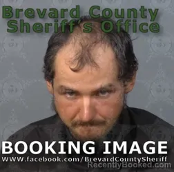 Mugshot of KEVIN JON LEONARD booked in Brevard County, Florida on June 17, 2026