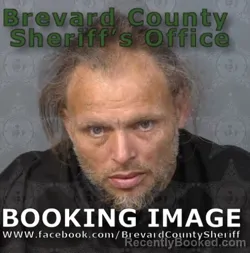 Mugshot of JOSEPH DONALD FRANKLIN booked in Brevard County, Florida on June 17, 2026
