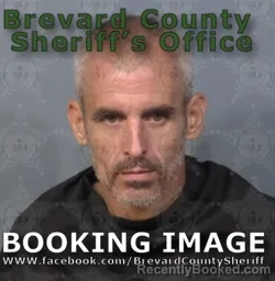 Mugshot of Michael William Chiello booked in Brevard County, Florida on June 17, 2026