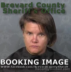 Mugshot of PAMELA LYNAIRE OLIVEIRA booked in Brevard County, Florida on June 17, 2026