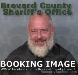 Mugshot of JOEL BARTON MERCER booked in Brevard County, Florida on June 18, 2026
