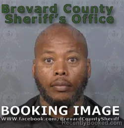 Mugshot of Piero Deshone Brown booked in Brevard County, Florida on June 18, 2026