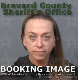 Mugshot of Jessica Beth Conant booked in Brevard County, Florida on June 18, 2026