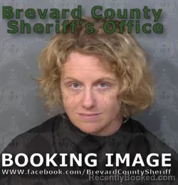 Mugshot of SARAH LYNN WENZEL booked in Brevard County, Florida on June 18, 2026