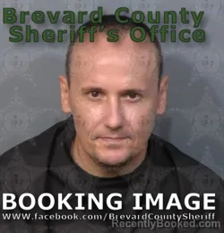 Mugshot of CHRISTOPHER ROBBIE BUCHOLTZ booked in Brevard County, Florida on June 18, 2026