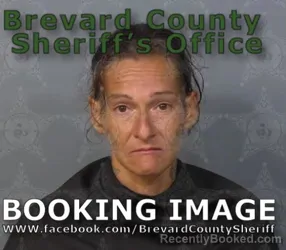 Mugshot of Dawn Alisa Padilla booked in Brevard County, Florida on June 18, 2026
