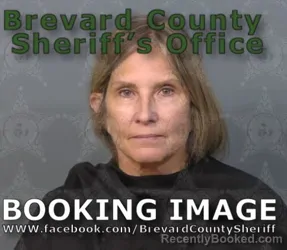 Mugshot of COURTNEY DELISE FERRELL booked in Brevard County, Florida on June 18, 2026