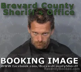 Mugshot of Ronald Aaron Hess booked in Brevard County, Florida on June 19, 2026