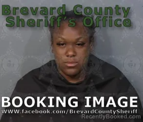 Mugshot of QUANTIQUA MCKAYLA COOPER booked in Brevard County, Florida on June 19, 2026