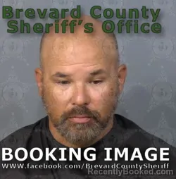 Mugshot of DONALD WILLIAM HOUSMAN booked in Brevard County, Florida on June 19, 2026