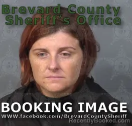 Mugshot of MERCEDES LYNN WHIDDEN booked in Brevard County, Florida on June 19, 2026
