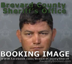 Mugshot of JOEL VALENTIN MIRANDA-DELEON booked in Brevard County, Florida on June 19, 2026