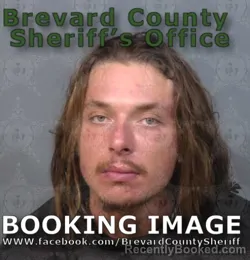 Mugshot of JORDAN MICHAEL STECK booked in Brevard County, Florida on June 19, 2026