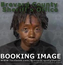 Mugshot of Mykia Kimyatta Foy Williams booked in Brevard County, Florida on June 19, 2026