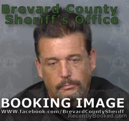 Mugshot of ANTHONY WALTER AURIEMMA booked in Brevard County, Florida on June 20, 2026