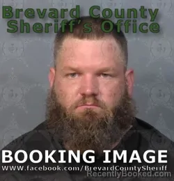 Mugshot of William Burt Parmenter booked in Brevard County, Florida on June 20, 2026