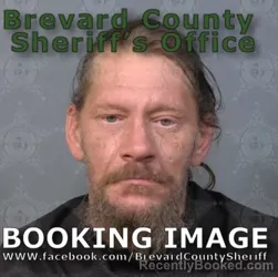 Mugshot of Larry Michael Hicks booked in Brevard County, Florida on June 20, 2026