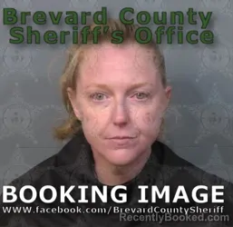 Mugshot of COURTNEY MARIE LANDWERMEYER booked in Brevard County, Florida on June 20, 2026