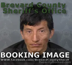 Mugshot of MERCEDO JESUS BRAVO SOTO booked in Brevard County, Florida on June 20, 2026