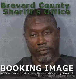 Mugshot of MARIO LORENZO TERRY booked in Brevard County, Florida on June 21, 2026