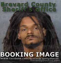 Mugshot of DAVYAEL ANTONIO KARDELL booked in Brevard County, Florida on June 21, 2026