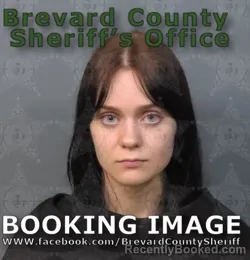 Mugshot of KAYLA MARIE OURADA booked in Brevard County, Florida on June 21, 2026