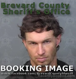 Mugshot of NICHOLAS PHELAN WOLFEAGLE THOMPSON booked in Brevard County, Florida on June 21, 2026
