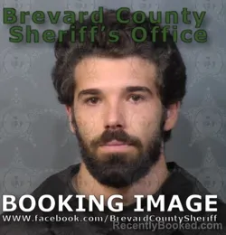Mugshot of RYAN AUSTIN DASILVA booked in Brevard County, Florida on June 21, 2026