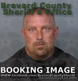 Mugshot of Kevin Paul Lightbody booked in Brevard County, Florida on June 21, 2026