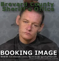 Mugshot of ASHLEY IRENE ARRINGTON booked in Brevard County, Florida on June 21, 2026