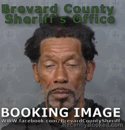 Mugshot of Lonex Fitzgerald Cox booked in Brevard County, Florida on June 22, 2026