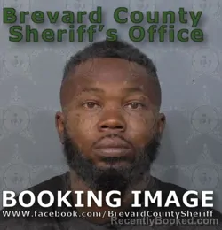Mugshot of Tevauris Dashaun Dorsey booked in Brevard County, Florida on June 22, 2026