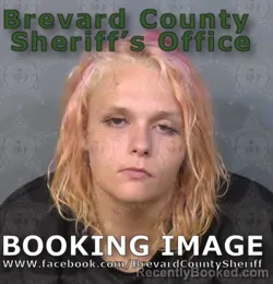 Mugshot of Kaylee Lynn Darling booked in Brevard County, Florida on June 22, 2026