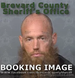 Mugshot of Bruce Alan Epp booked in Brevard County, Florida on June 22, 2026